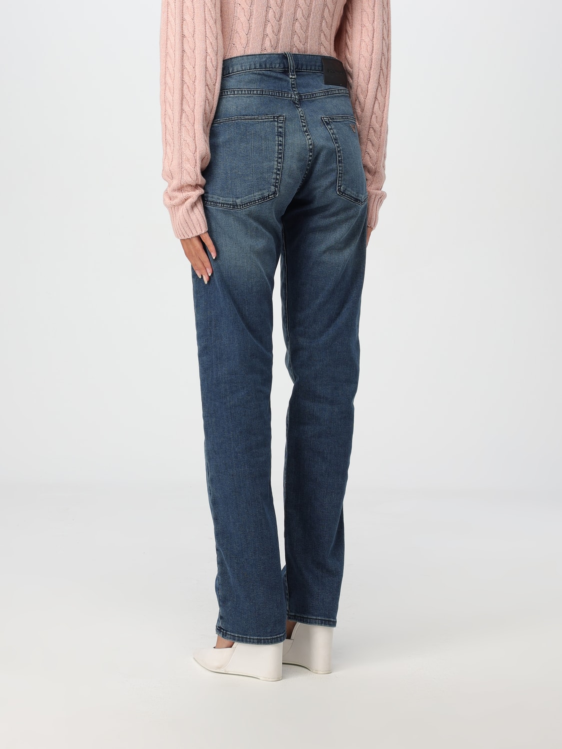 EMPORIO ARMANI JEANS: Jeans Emporio Armani in denim di cotone , Denim - Img 2