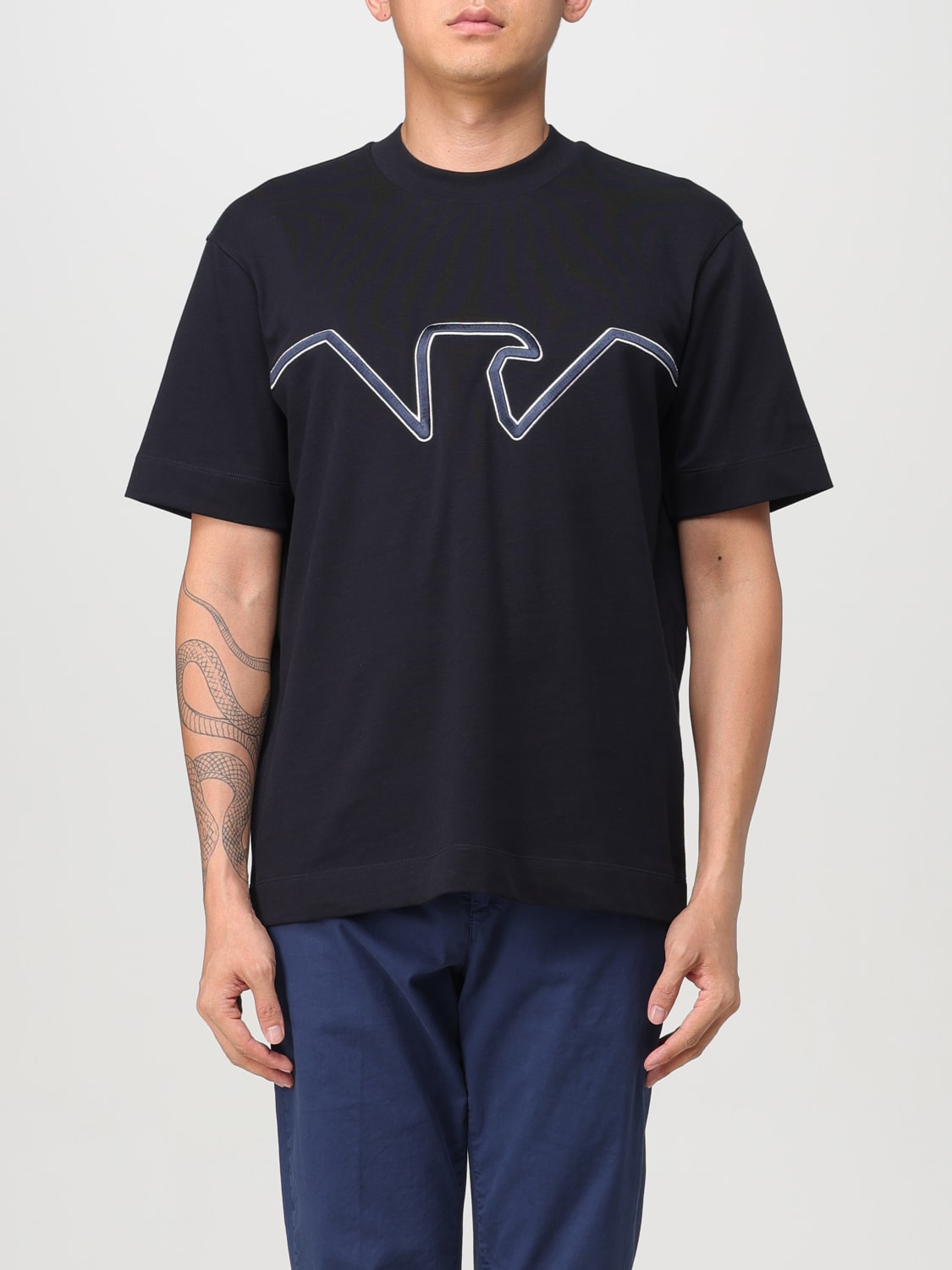 Giglio T-shirt con logo Emporio Armani