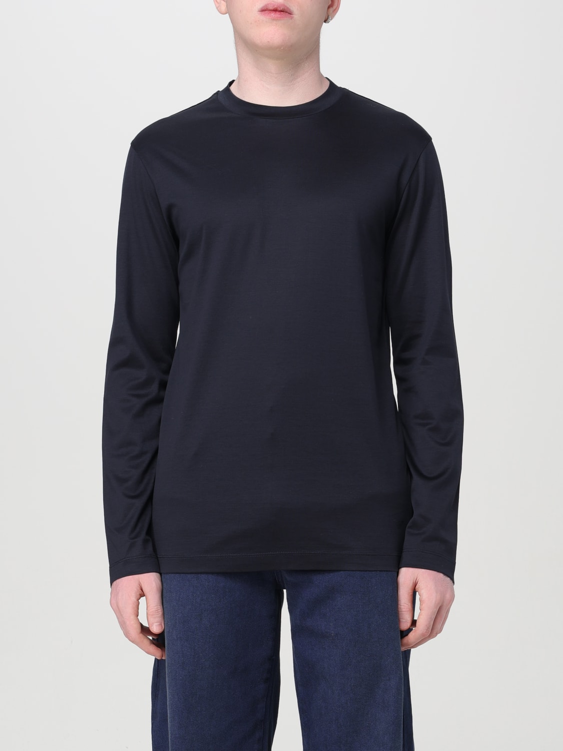 Giglio T-shirt Emporio Armani in lyocell