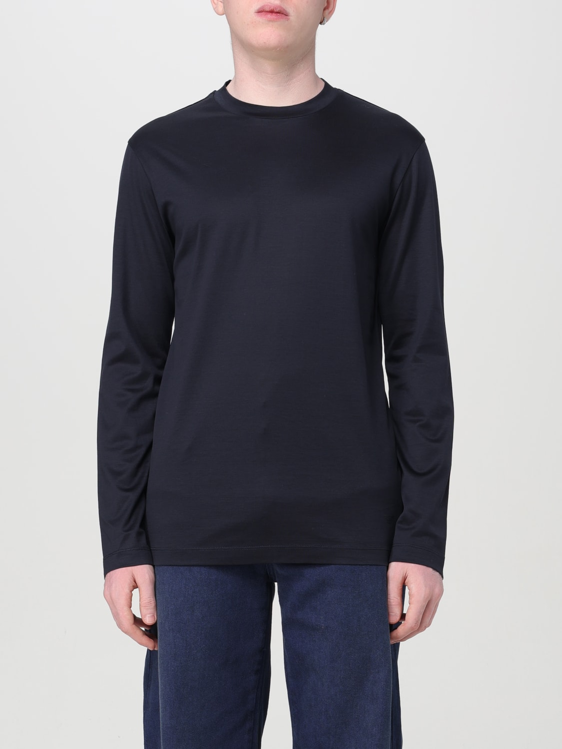 Giglio T-shirt Emporio Armani in lyocell