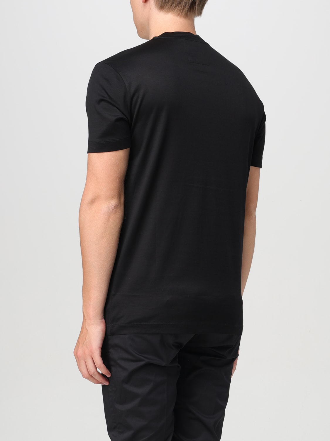 Tシャツ・カットソー EMPORIO ARMANI Men T-shirt Black 8N1T241JTZZ 0999 Emporio Armani Outlet: T-shirt men - Black | Emporio Armani