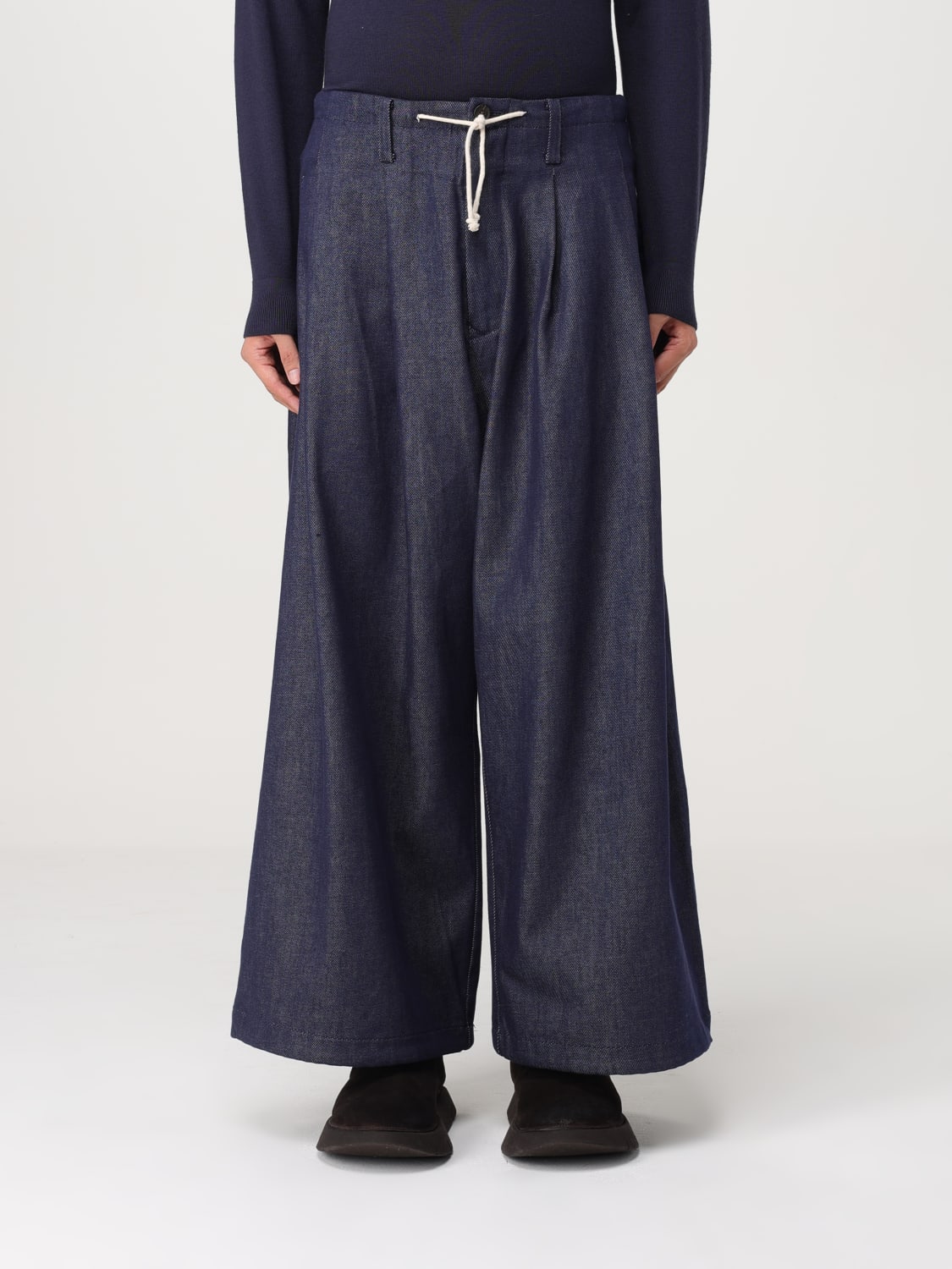 Giglio Pantalone Emporio Armani in misto cotone