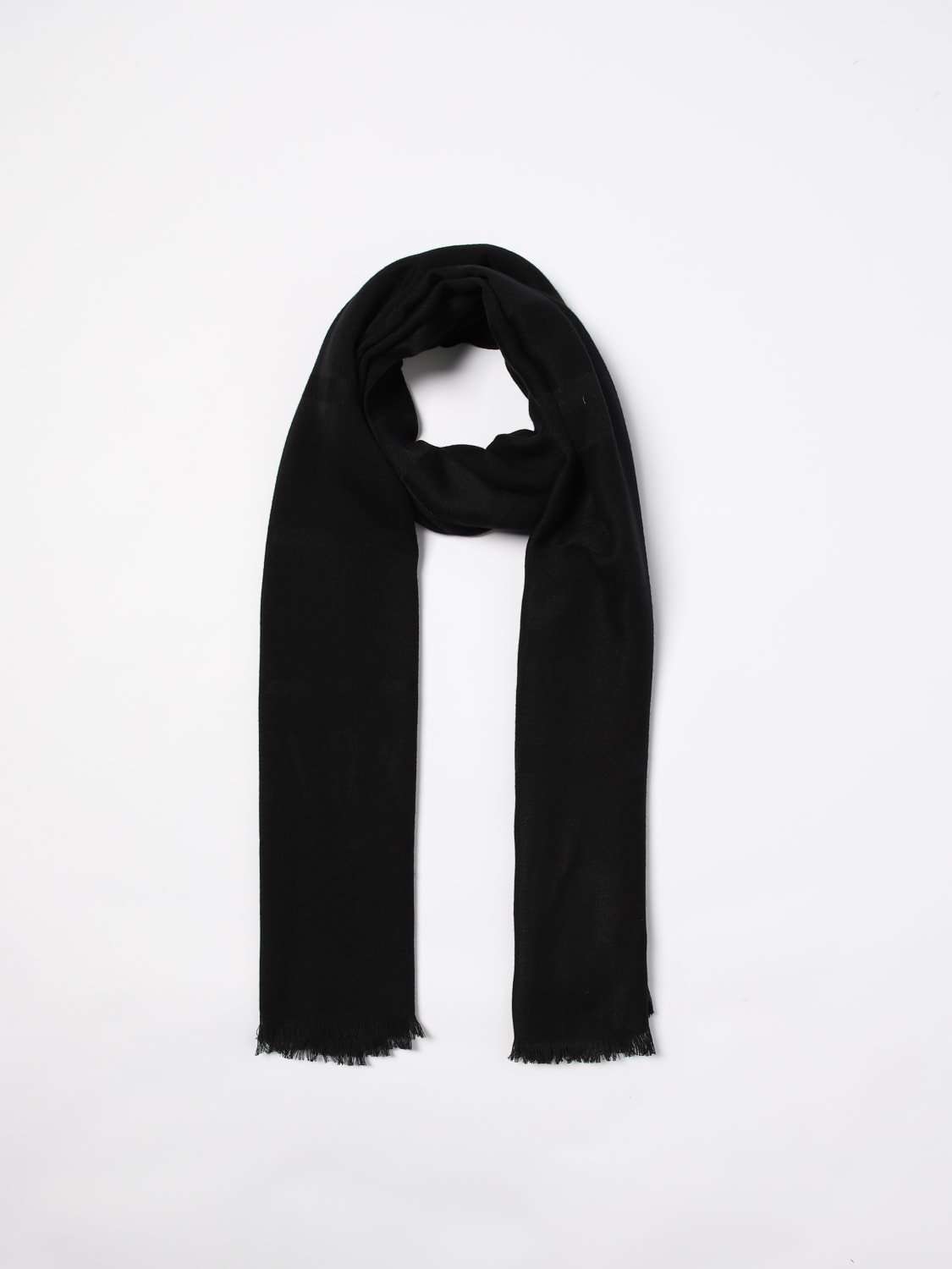 EMPORIO ARMANI SCARF: Scarf men Emporio Armani, Black - Img 2