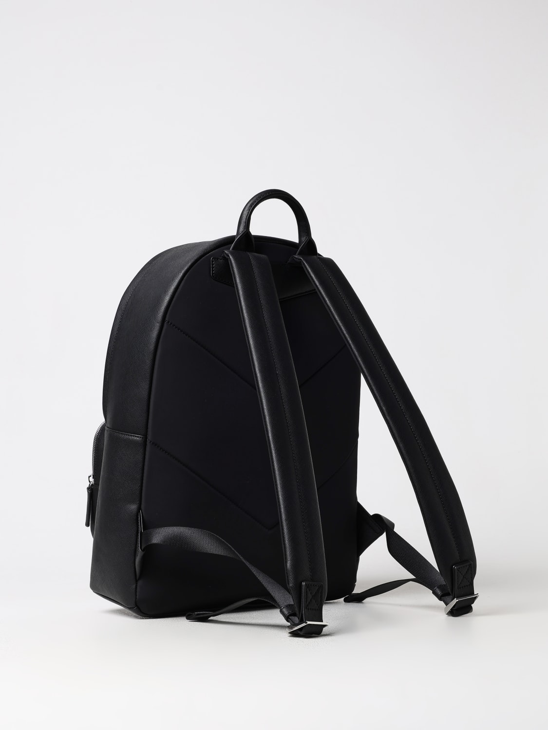 EMPORIO ARMANI ZAINO: Zaino con logo Emporio Armani, Nero - Img 2