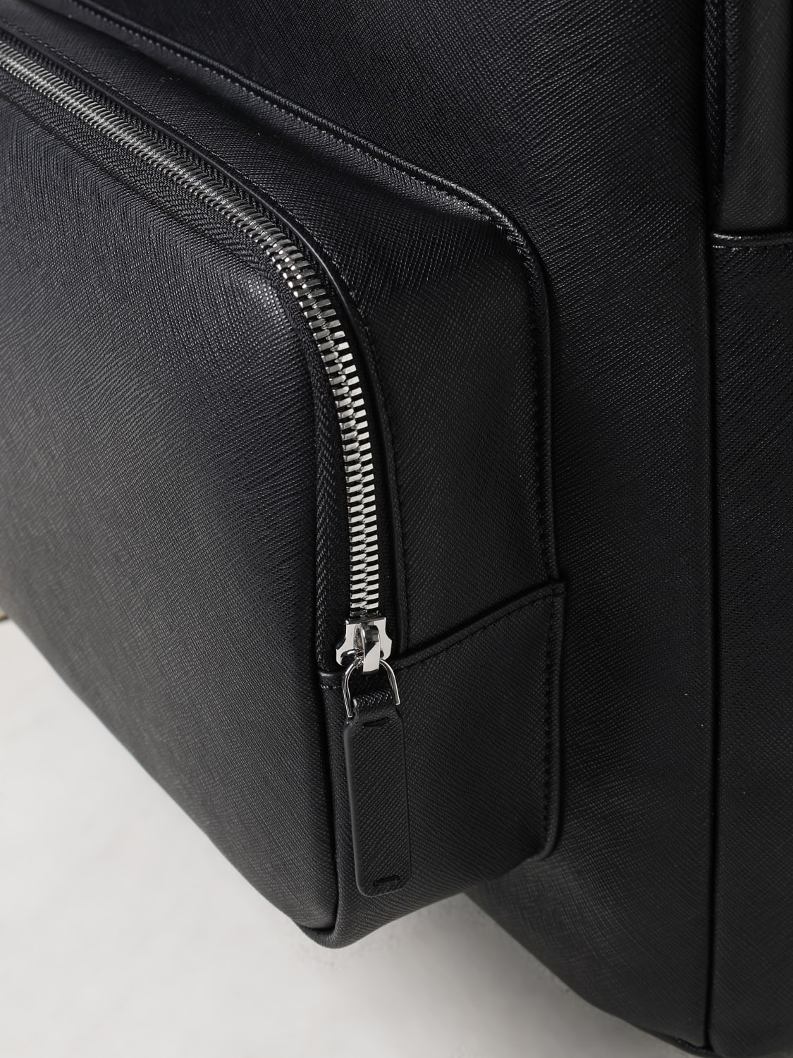 EMPORIO ARMANI ZAINO: Zaino con logo Emporio Armani, Nero - Img 3