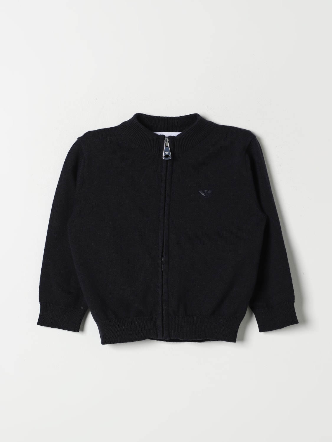 EMPORIO ARMANI SWEATER: Sweater kids Emporio Armani, Blue - Img 1
