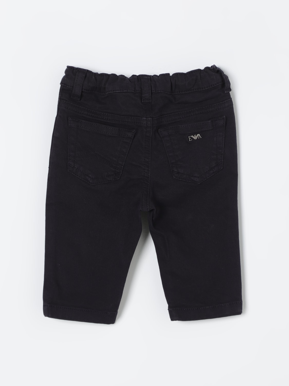 EMPORIO ARMANI PANTALONES: Pantalón niños Emporio Armani, Azul Oscuro - Img 2