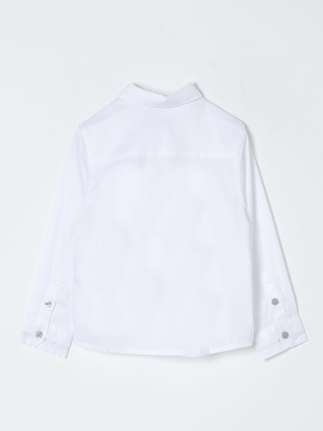 EMPORIO ARMANI CAMICIA: Camicia di cotone Emporio Armani Kids, Bianco - Img 2