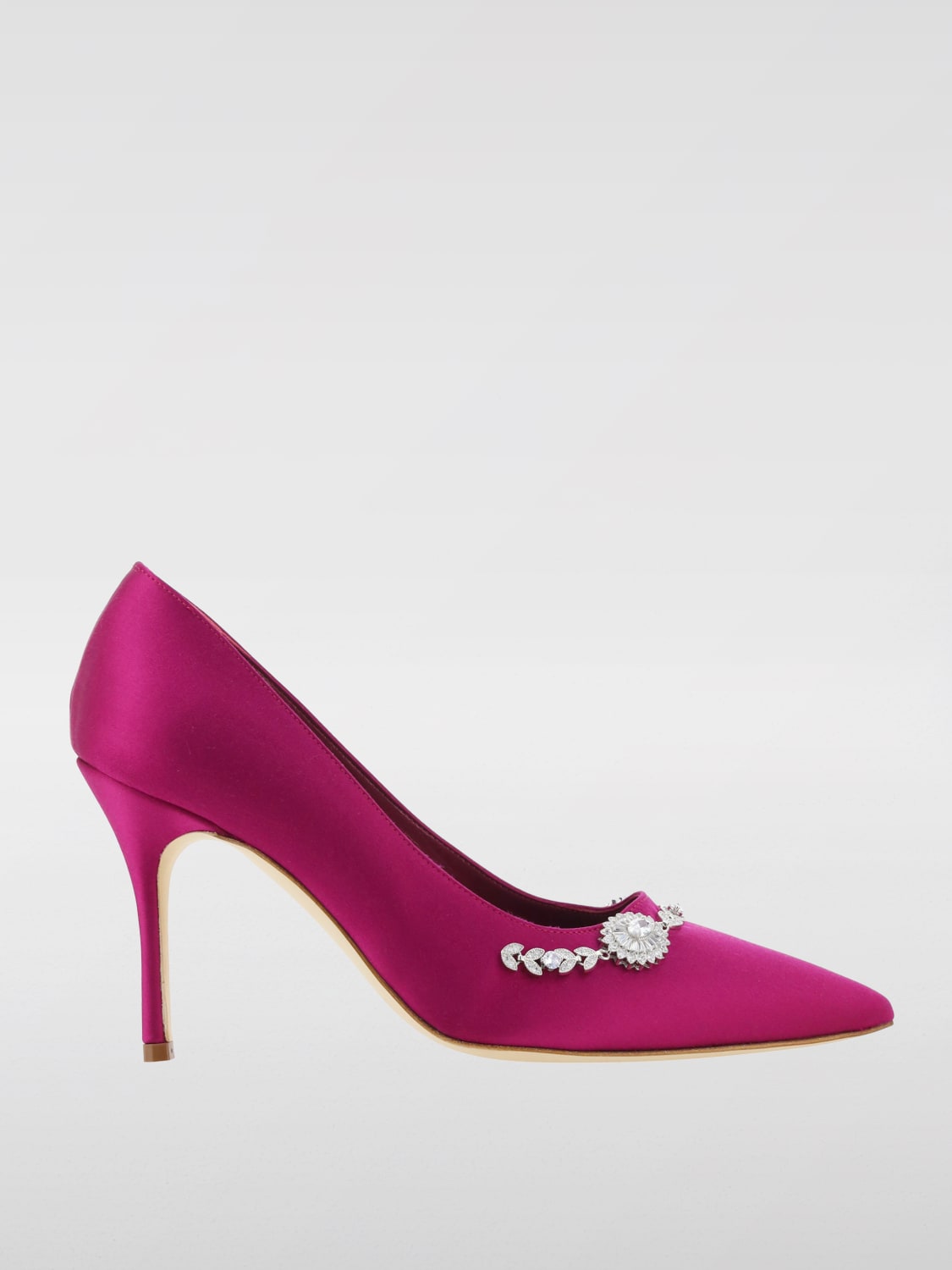 MANOLO BLAHNIK PUMPS: Shoes woman Manolo Blahnik, Fuchsia - Img 1