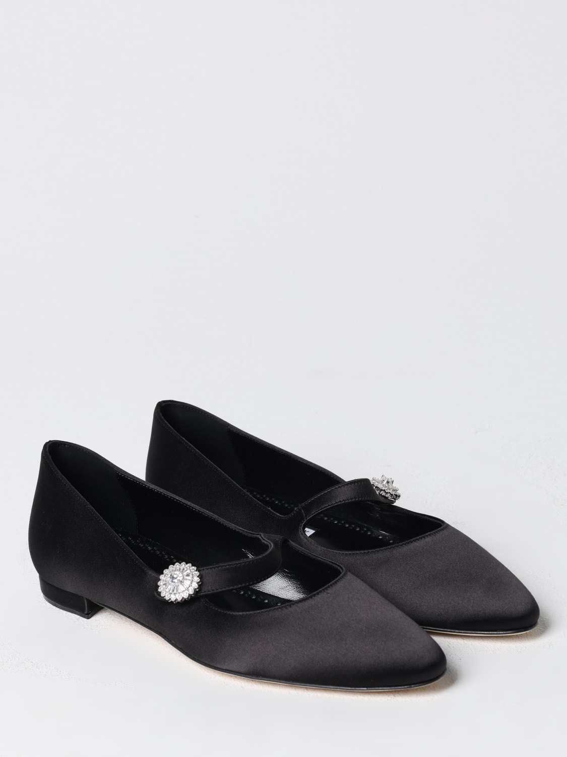 MANOLO BLAHNIK BALLET FLATS: Shoes woman Manolo Blahnik, Black - Img 2