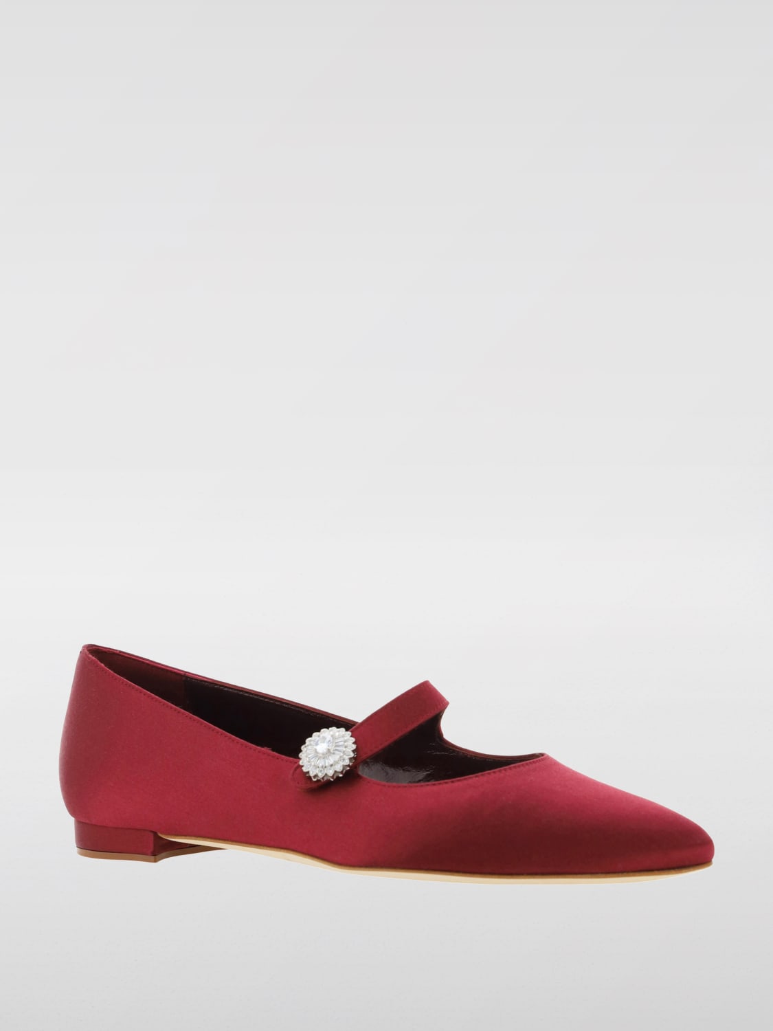 MANOLO BLAHNIK BALLET FLATS: Shoes woman Manolo Blahnik, Red - Img 2