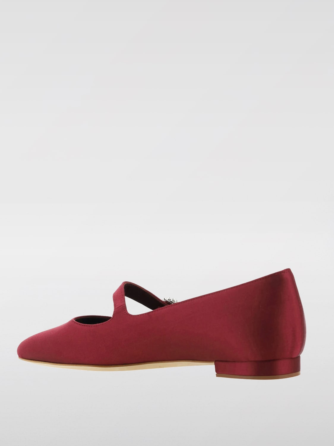 MANOLO BLAHNIK BALLET FLATS: Shoes woman Manolo Blahnik, Red - Img 3