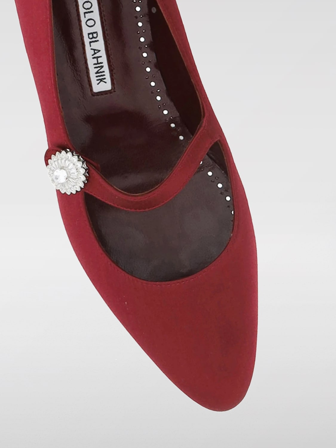 MANOLO BLAHNIK BALLET FLATS: Shoes woman Manolo Blahnik, Red - Img 4