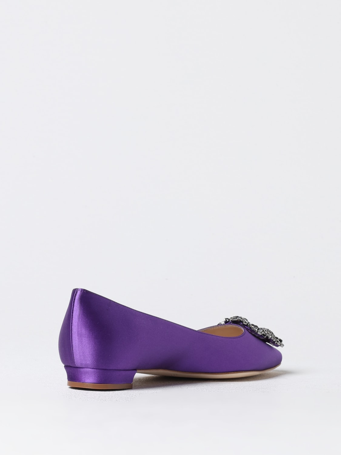 MANOLO BLAHNIK BALLET FLATS: Shoes woman Manolo Blahnik, Violet - Img 3