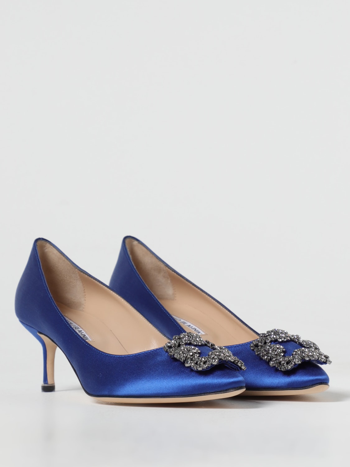 MANOLO BLAHNIK ESCARPIN: Chaussures femme Manolo Blahnik, Bleu Royal - Img 2