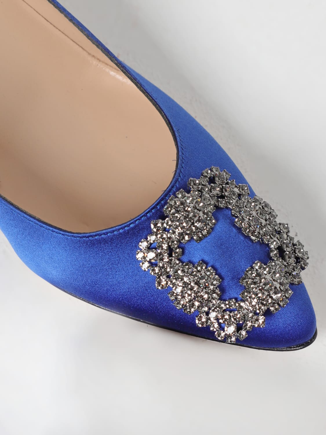 MANOLO BLAHNIK ESCARPIN: Chaussures femme Manolo Blahnik, Bleu Royal - Img 4