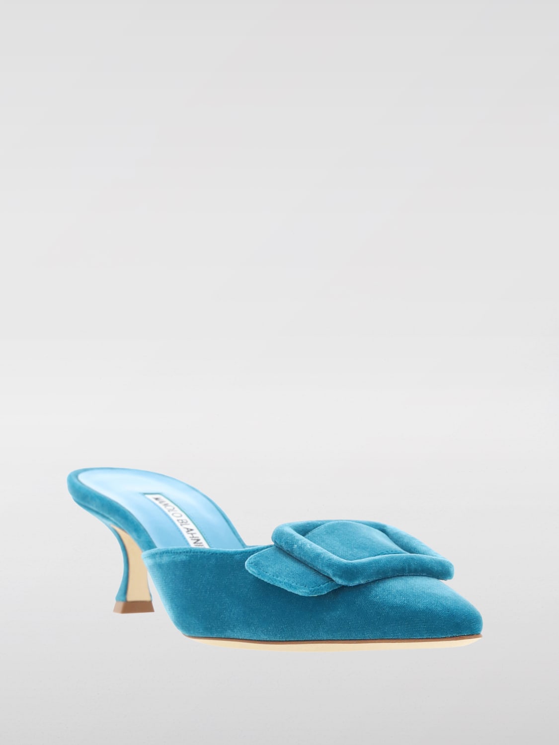 MANOLO BLAHNIK HIGH HEEL SHOES: Shoes woman Manolo Blahnik, Blue - Img 2