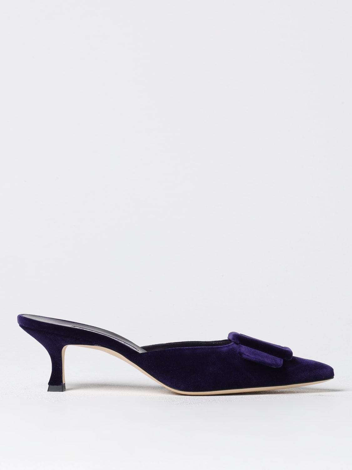 MANOLO BLAHNIK HIGH HEEL SHOES: Shoes woman Manolo Blahnik, Violet - Img 1