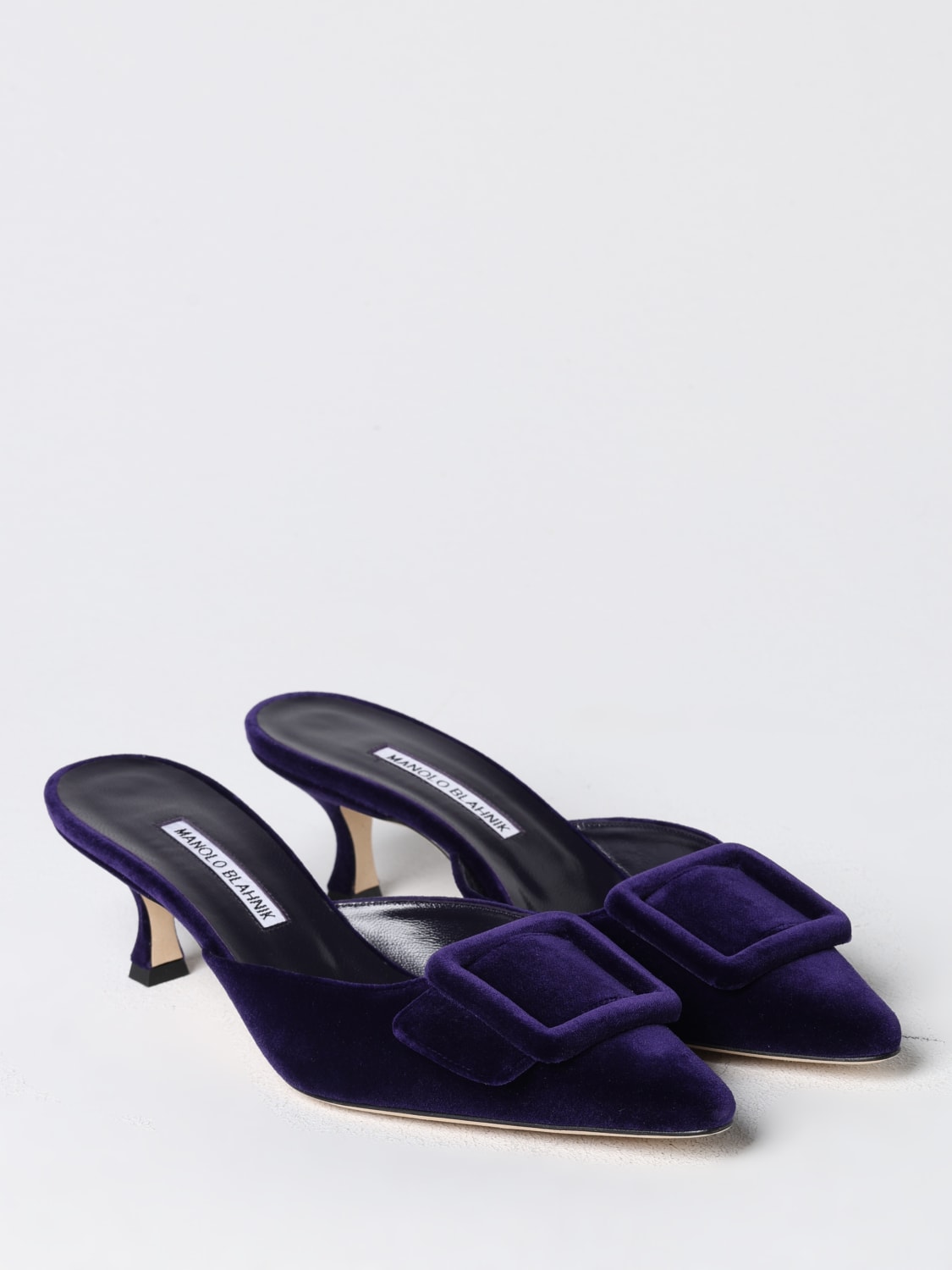 MANOLO BLAHNIK HIGH HEEL SHOES: Shoes woman Manolo Blahnik, Violet - Img 2