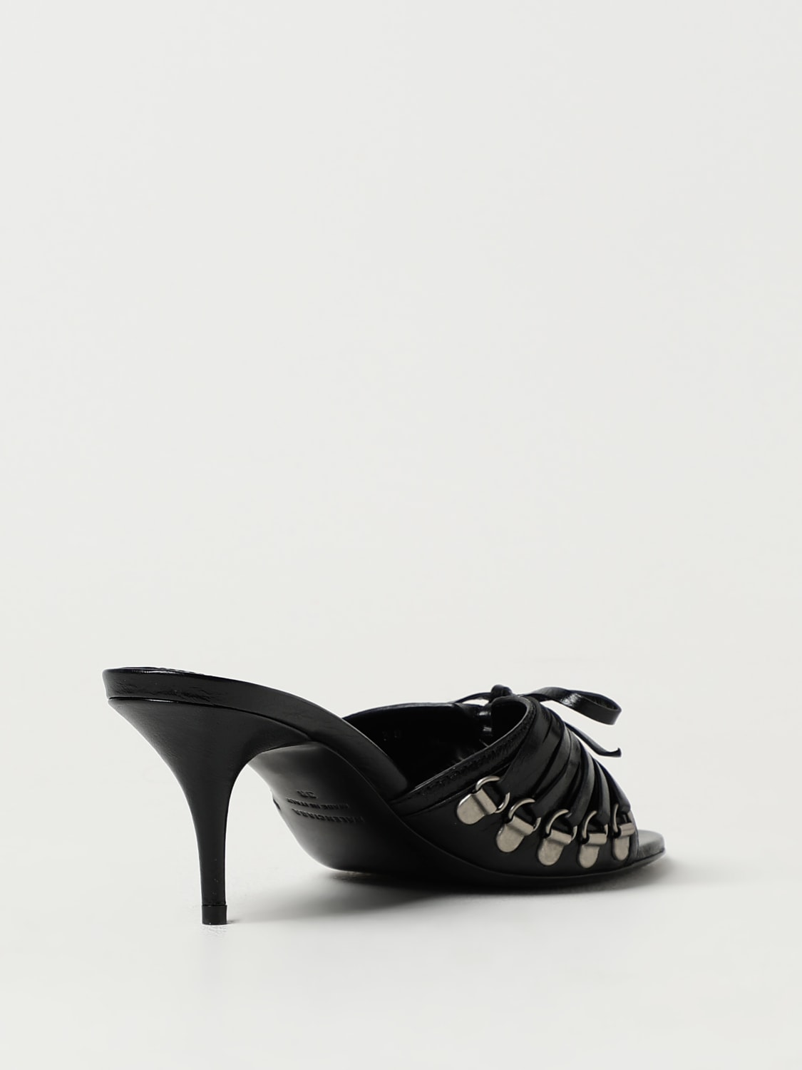 BALENCIAGA HEELED SANDALS: Shoes woman Balenciaga, Black - Img 3