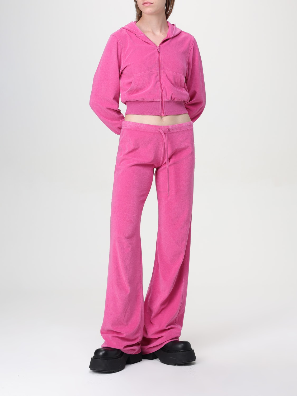 BALENCIAGA PANTS: Pants woman Balenciaga, Pink - Img 2