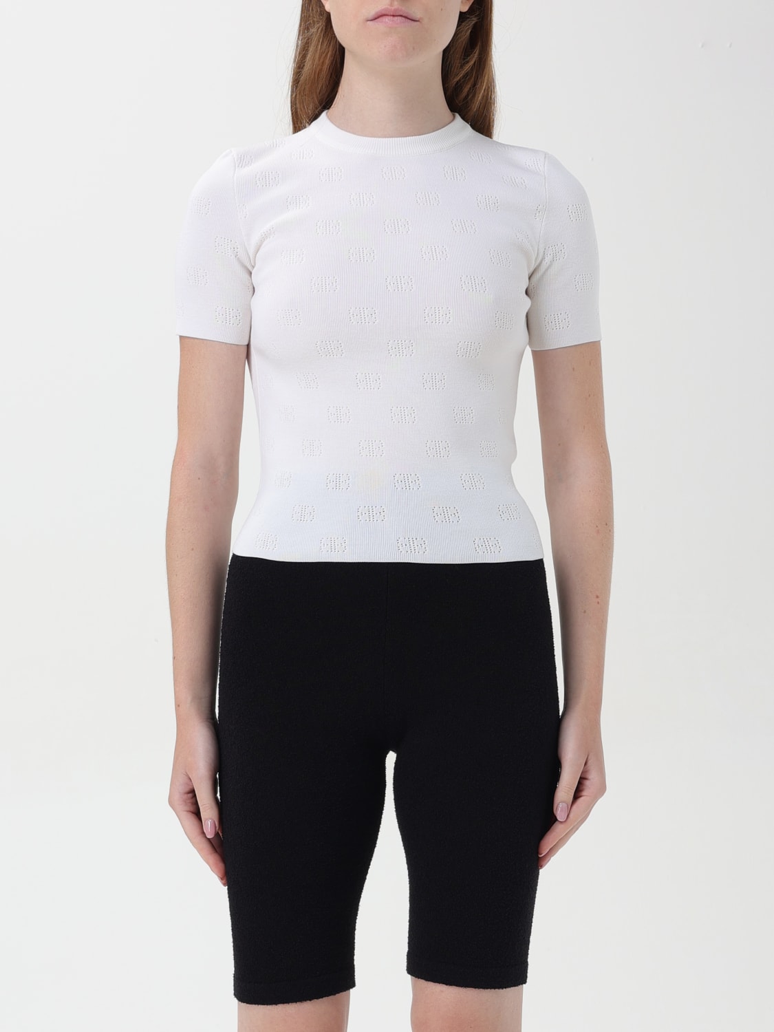 BALENCIAGA Pull femme Blanc T Shirt Balenciaga 793612T5215 en ligne sur GIGLIO.COM