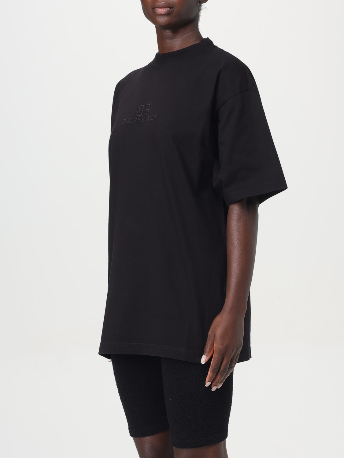 BALENCIAGA T-SHIRT: T-shirt woman Balenciaga, Black - Img 4