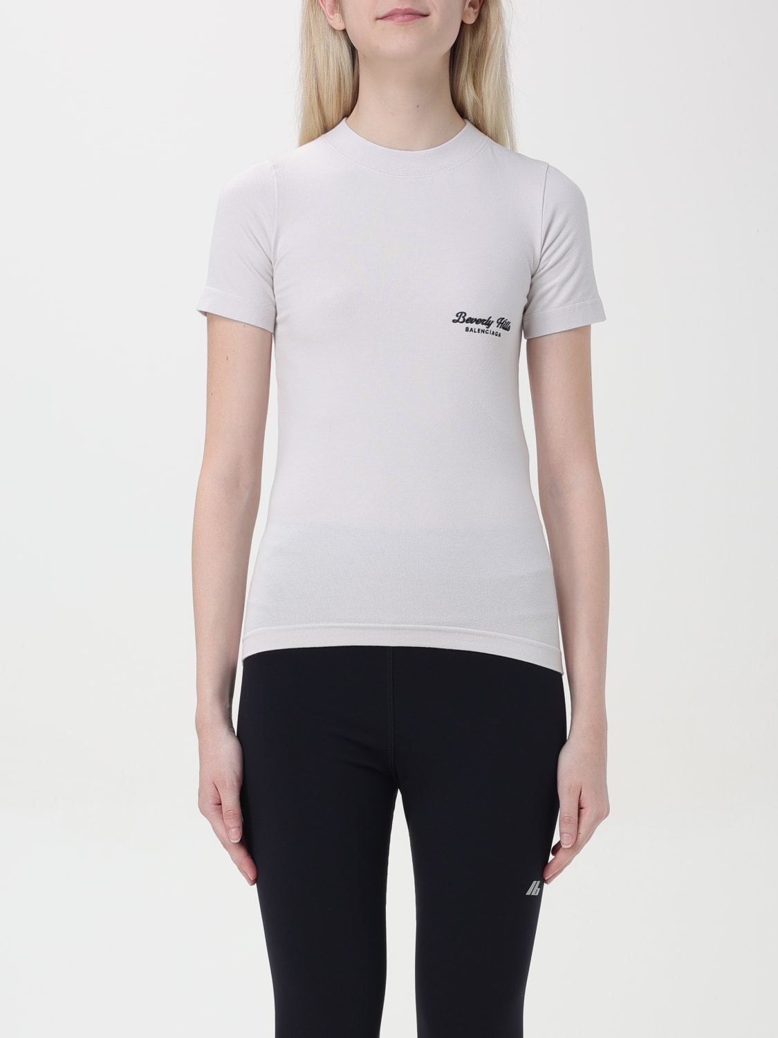 BALENCIAGA T-SHIRT: T-shirt woman Balenciaga, White - Img 1