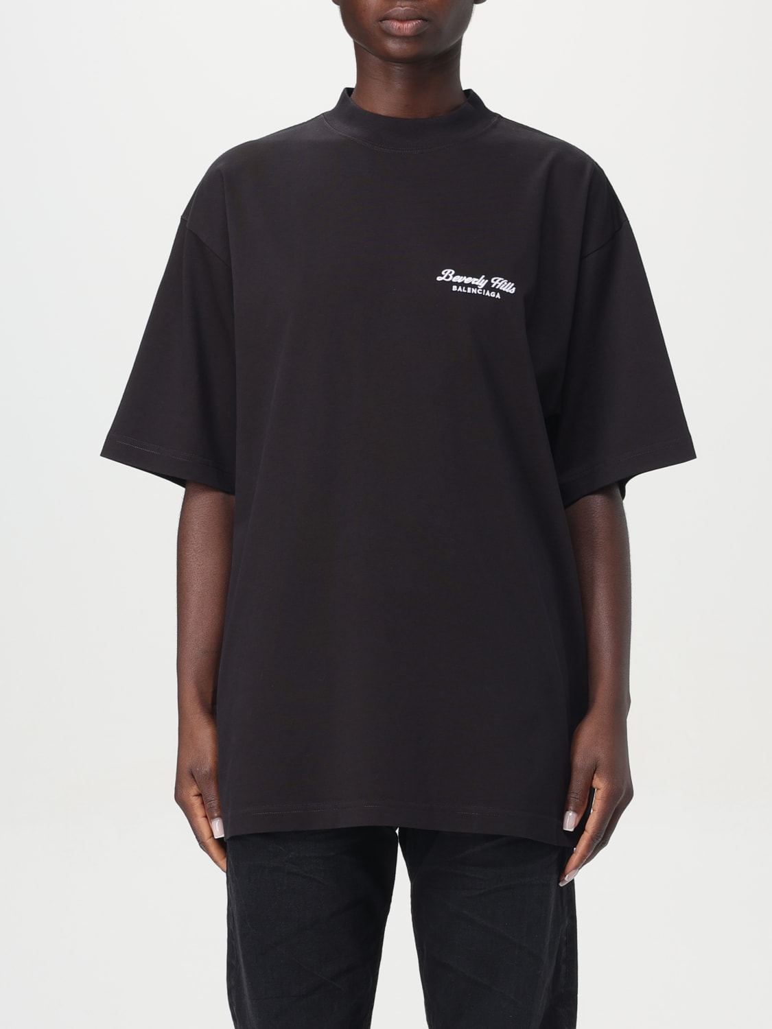 Giglio T-shirt oversize Balenciaga di cotone