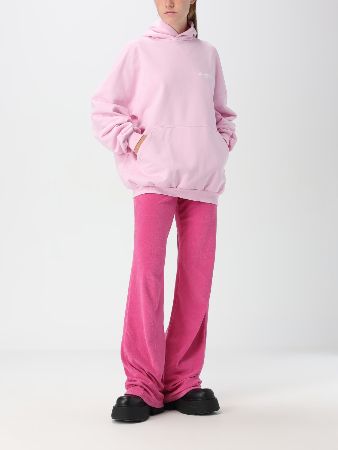 BALENCIAGA SWEATSHIRT: Sweatshirt damen Balenciaga, Pink - Img 2