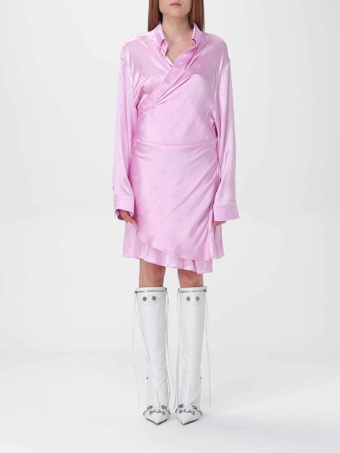 BALENCIAGA DRESS: Dress woman Balenciaga, Pink - Img 1