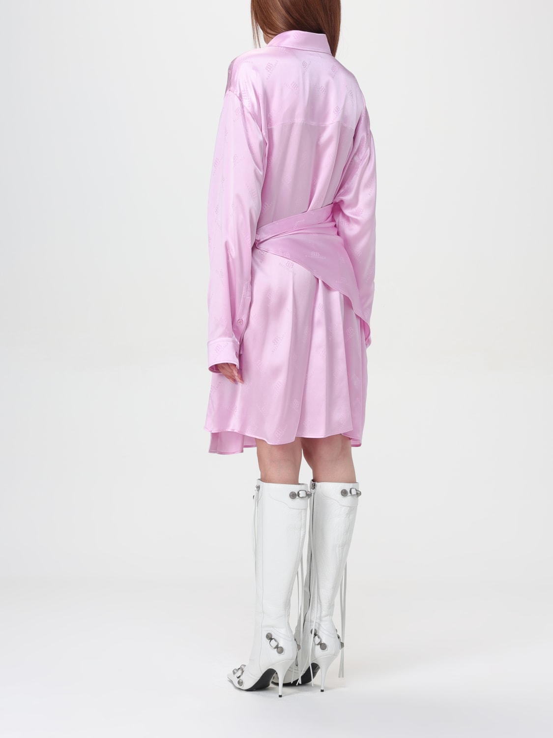 BALENCIAGA DRESS: Dress woman Balenciaga, Pink - Img 3