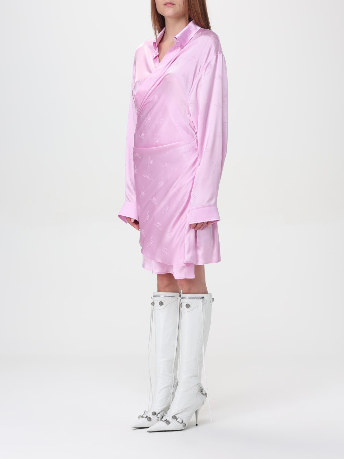 BALENCIAGA DRESS: Dress woman Balenciaga, Pink - Img 4