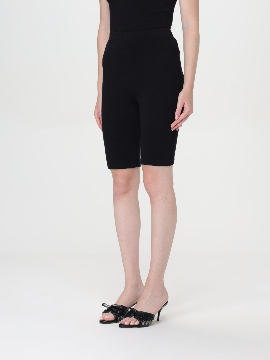 BALENCIAGA SHORT: Short woman Balenciaga, Black - Img 4