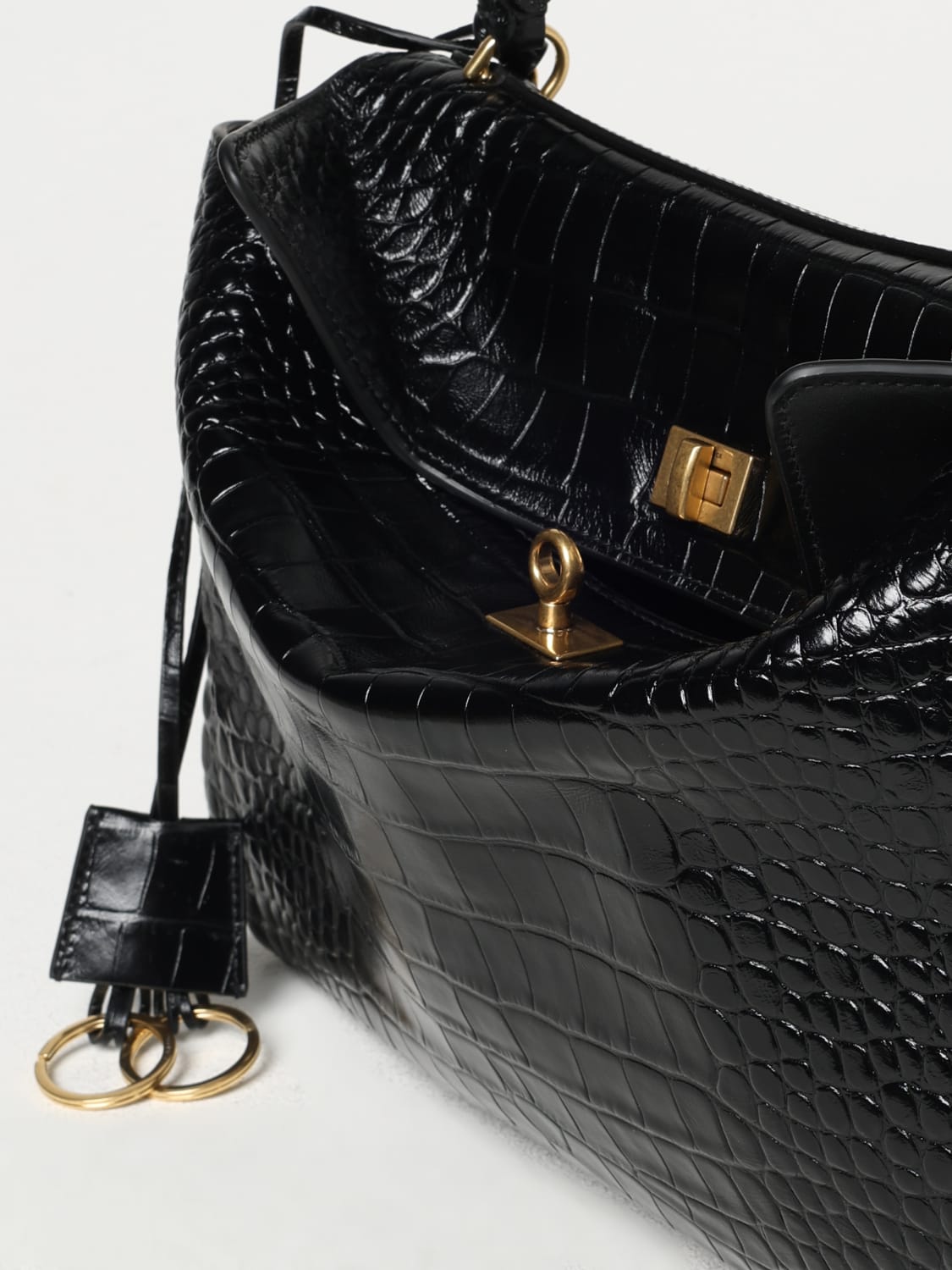 BALENCIAGA SHOULDER BAG: Shoulder bag woman Balenciaga, Black - Img 4