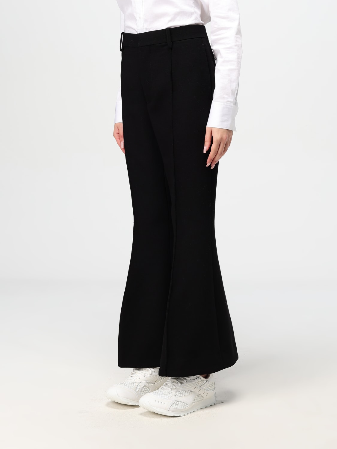 BOTTEGA VENETA PANTS: Pants woman Bottega Veneta, Black - Img 4