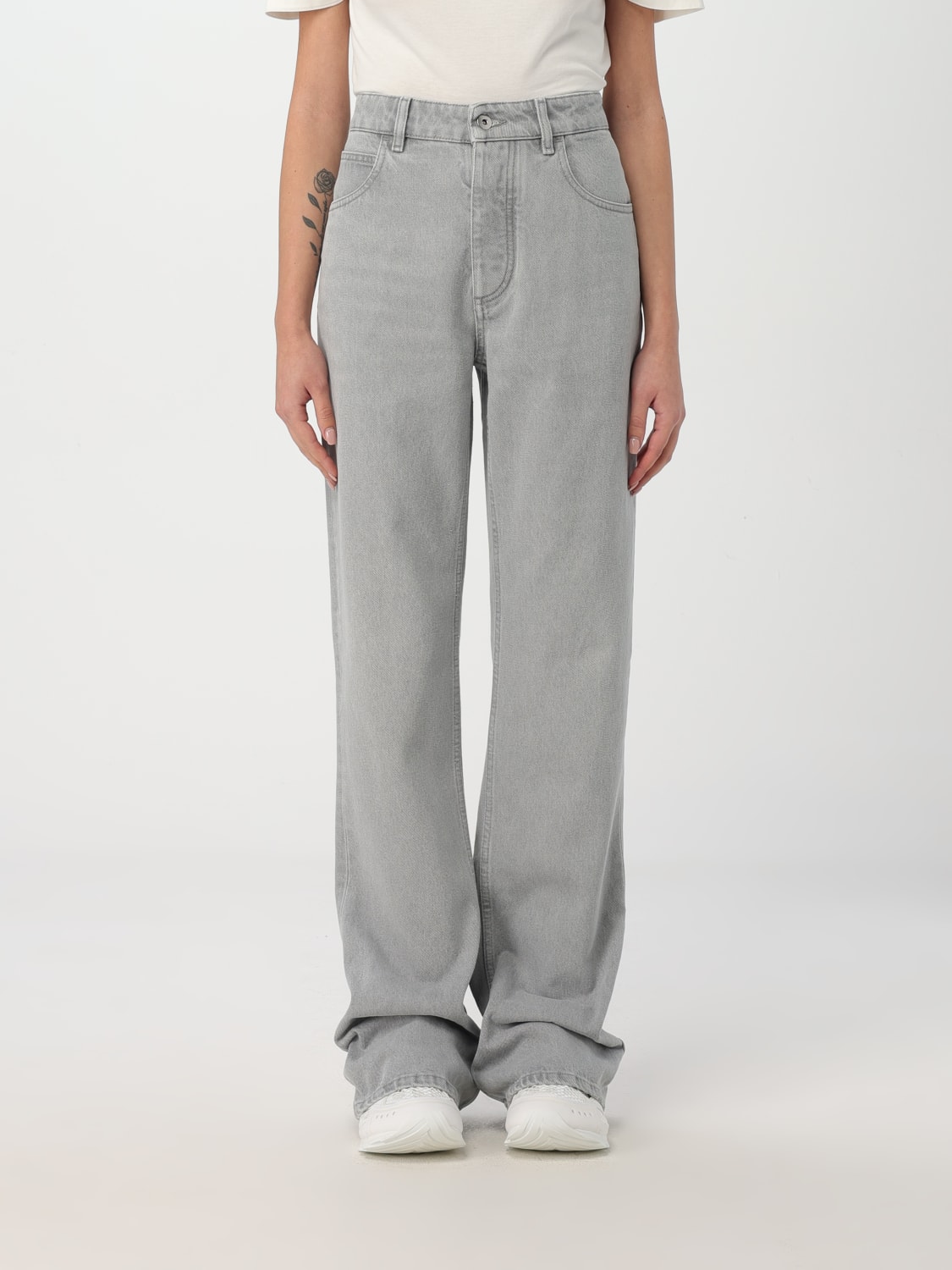 BOTTEGA VENETA VAQUEROS: Vaquero mujer Bottega Veneta, Gris - Img 1