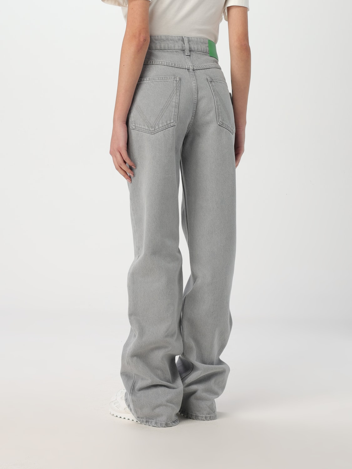 BOTTEGA VENETA VAQUEROS: Vaquero mujer Bottega Veneta, Gris - Img 3