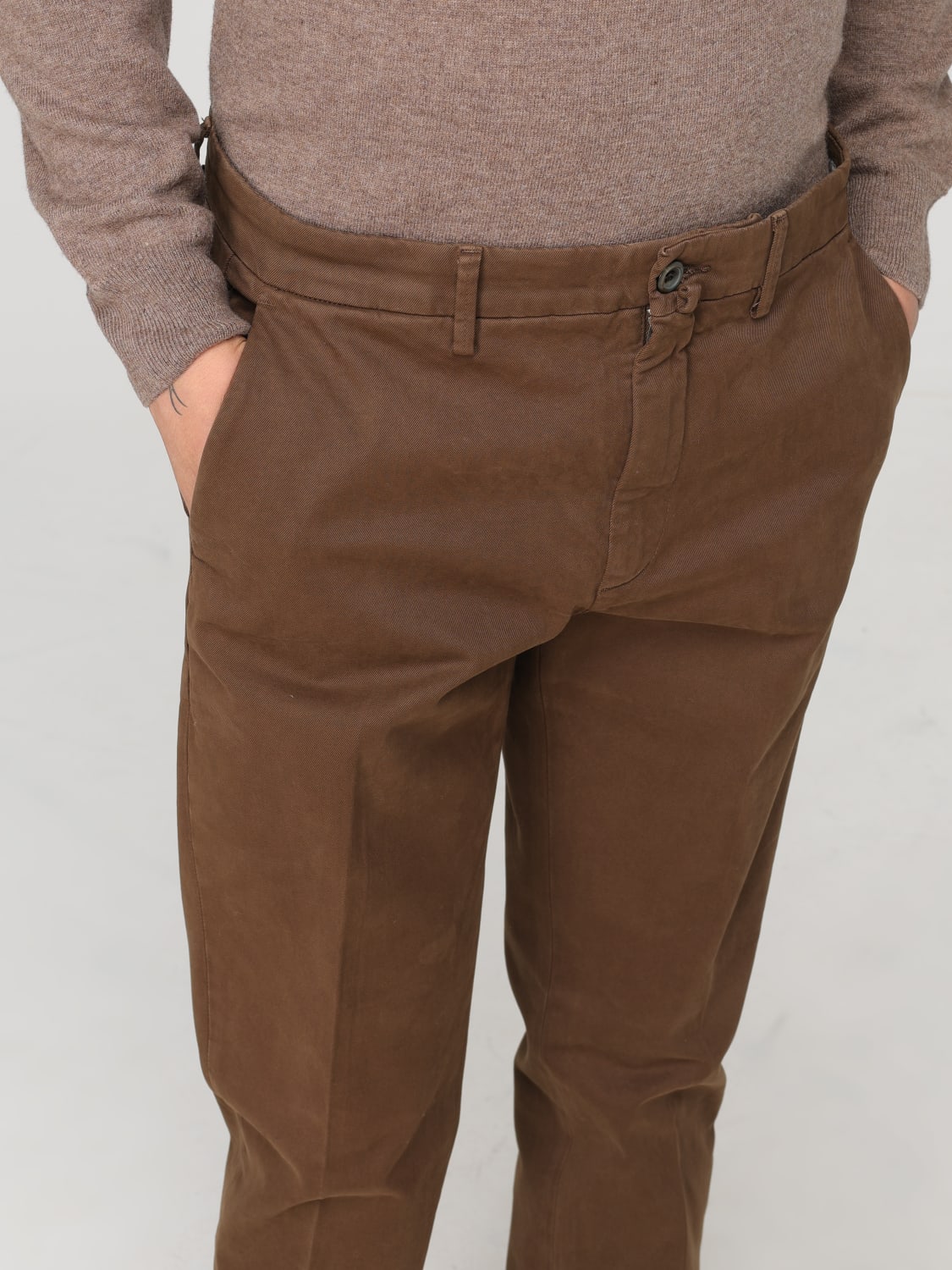 SIVIGLIA PANTS: Pants men Siviglia, Brown - Img 3