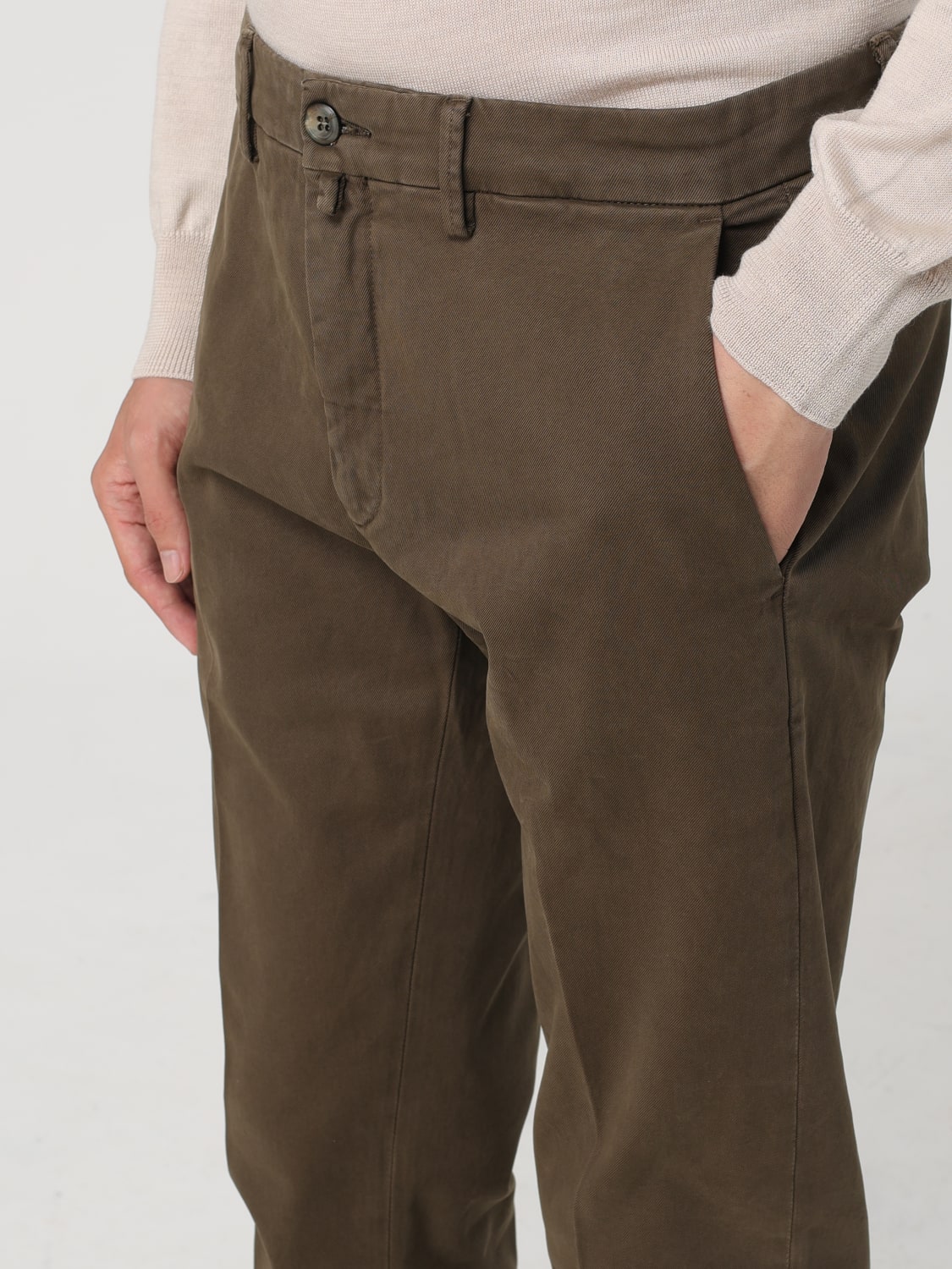 SIVIGLIA PANTALON: Pantalon homme Siviglia, Vert Militaire - Img 3