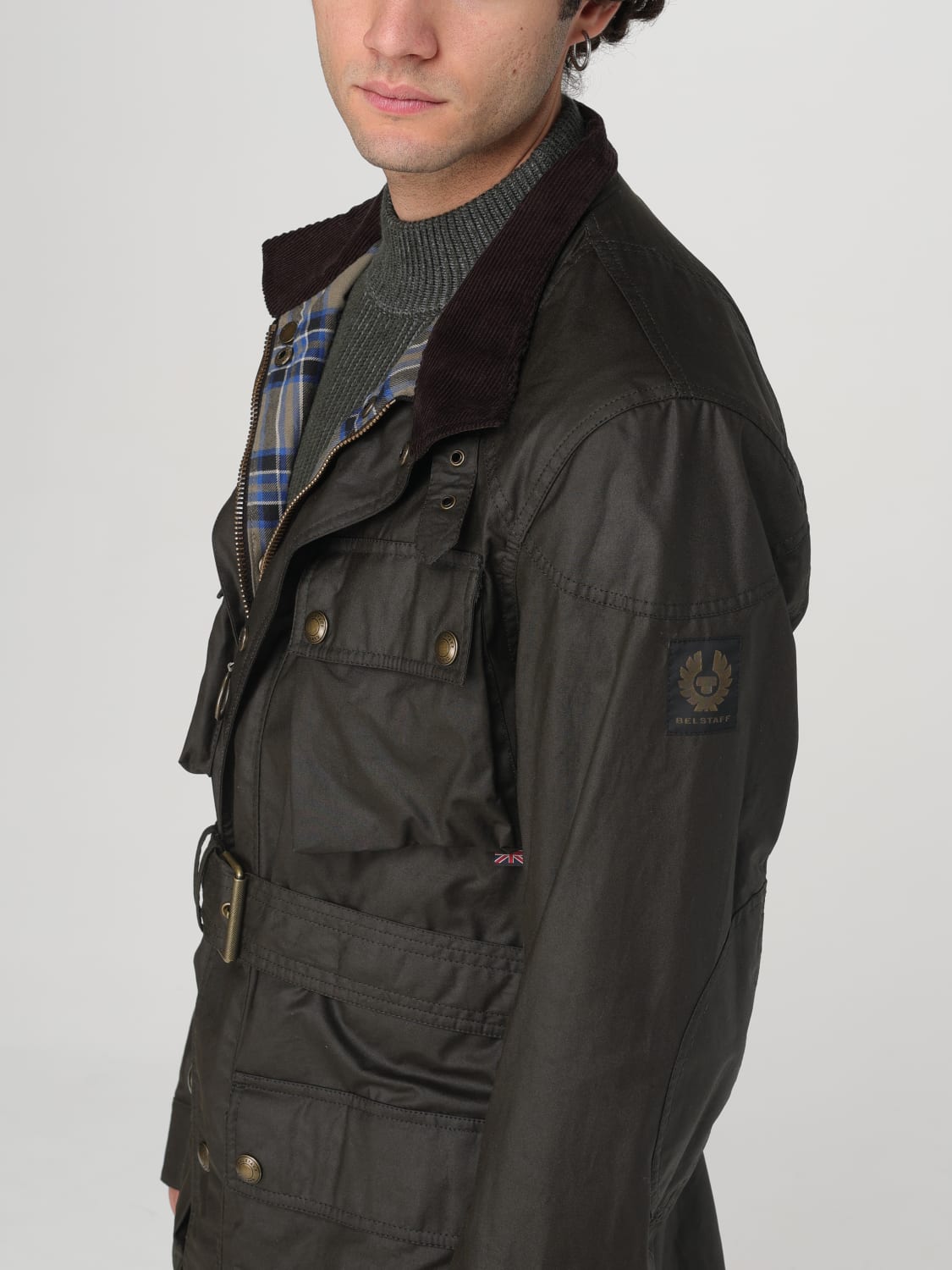 BELSTAFF JACKET: Jacket men Belstaff, Green - Img 4