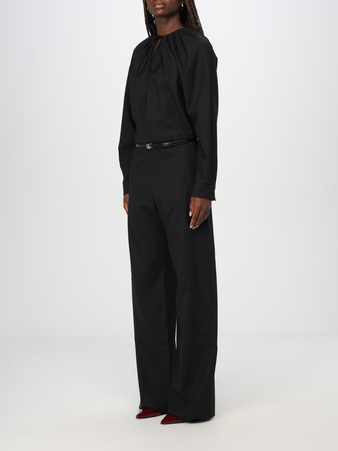 GUCCI JUMPSUIT: Kleider damen Gucci, Schwarz - Img 4