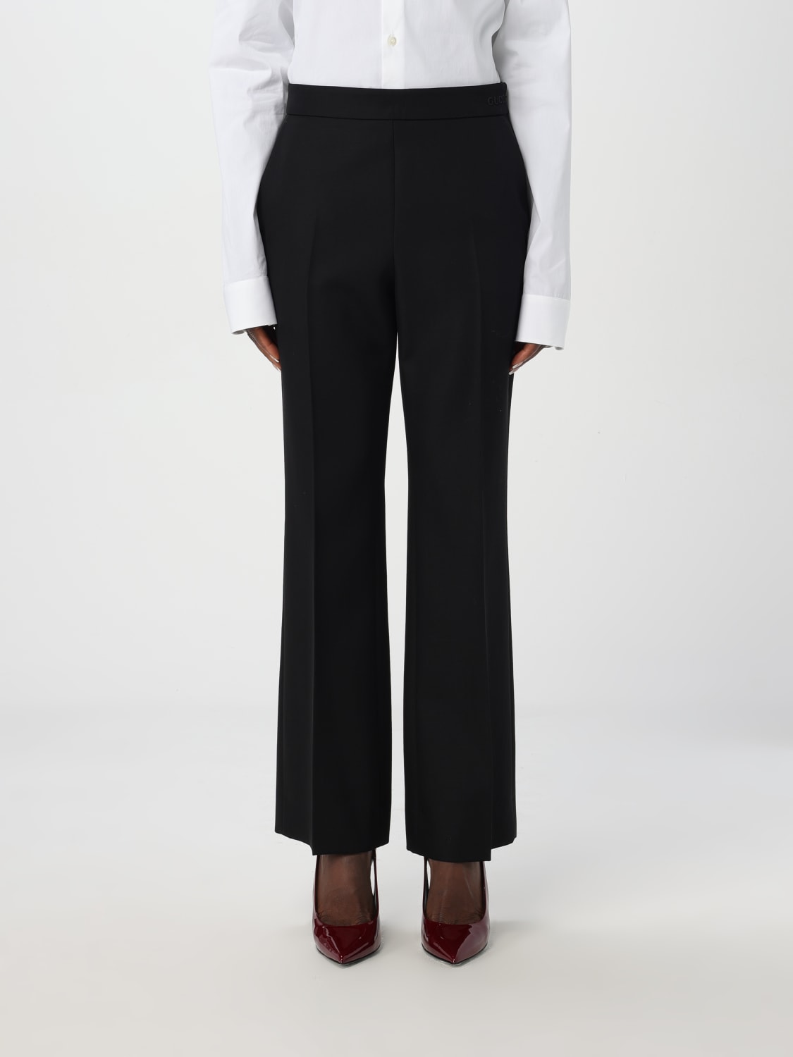 GUCCI PANTS: Pants woman Gucci, Black - Img 1