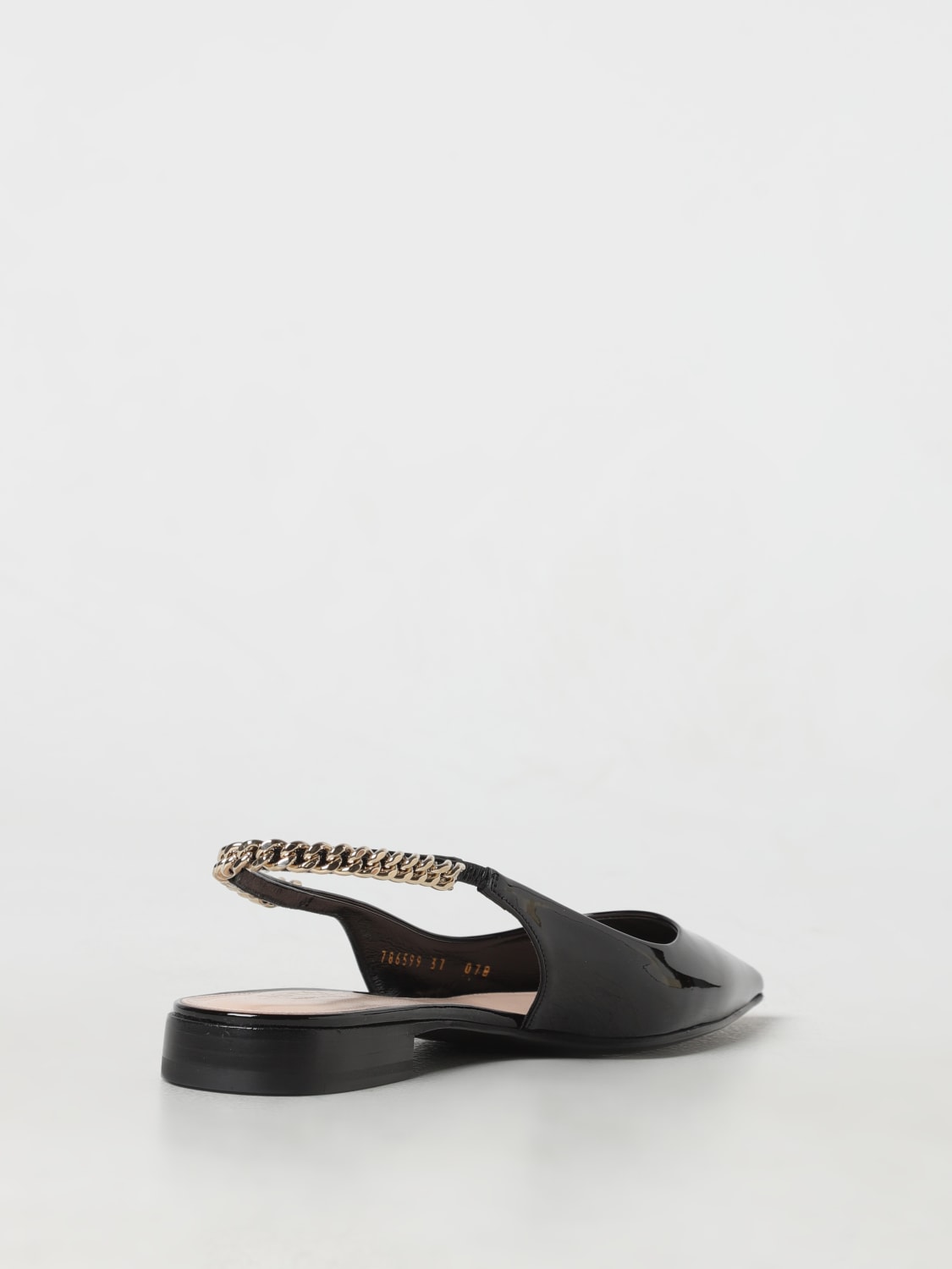 GUCCI BALLET FLATS: Shoes woman Gucci, Black - Img 3