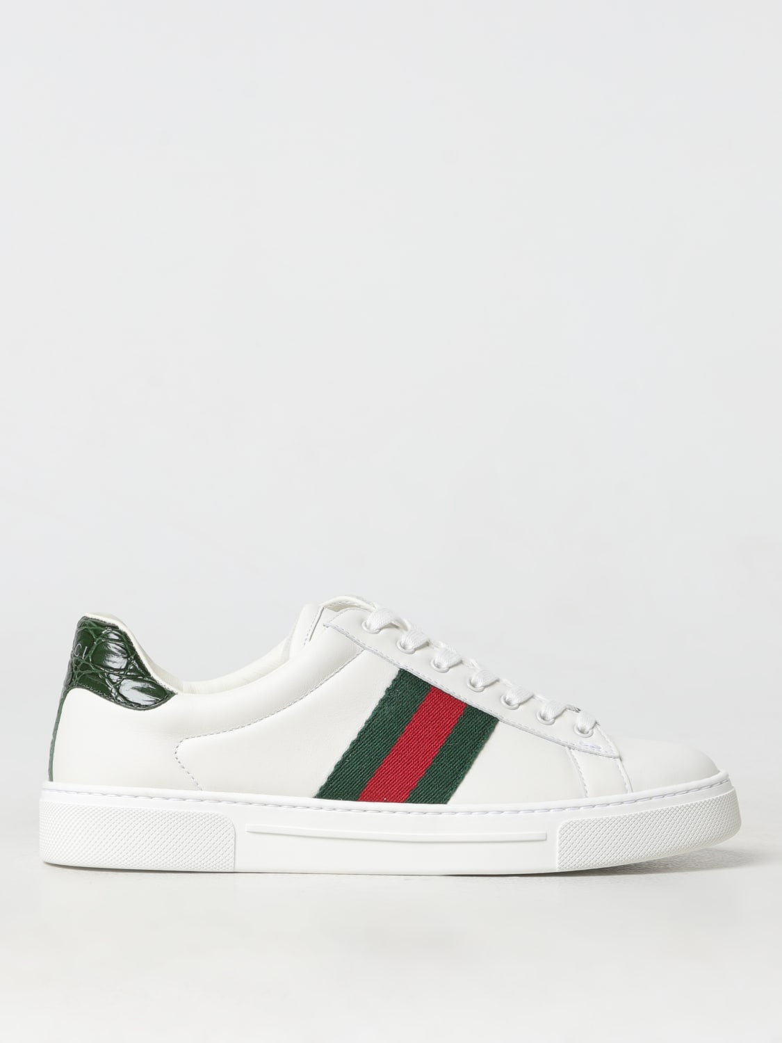 Giglio Sneakers Ace Gucci in pelle