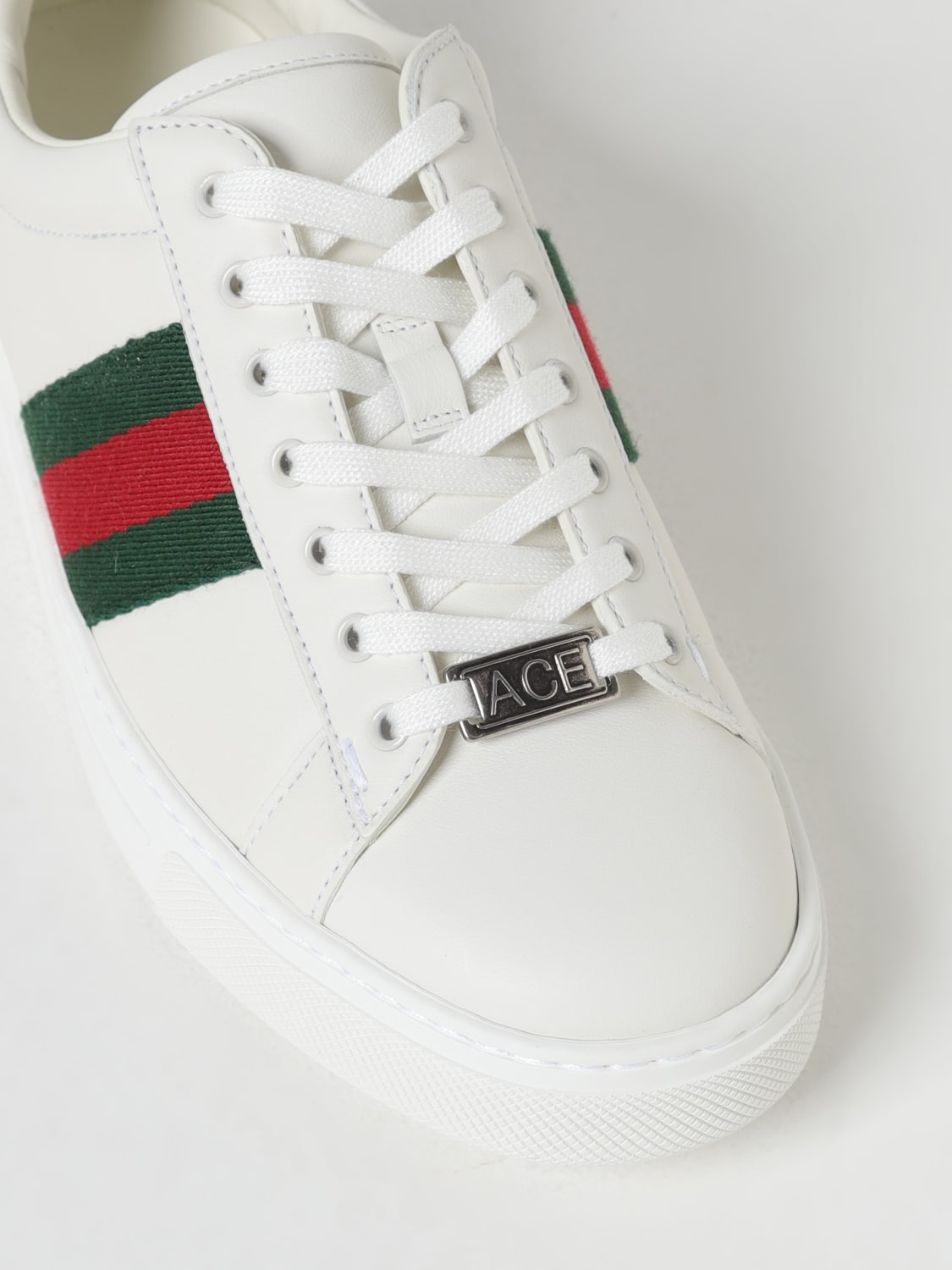 GUCCI SNEAKERS: Sneakers woman Gucci, White - Img 4