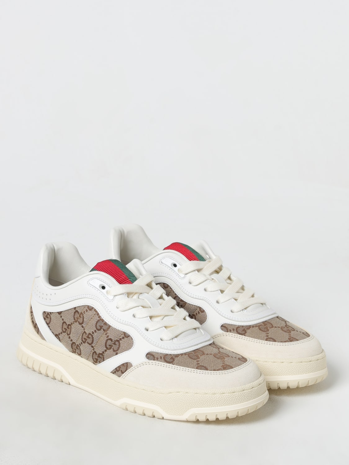 GUCCI SNEAKERS: Sneakers woman Gucci, Ivory - Img 2