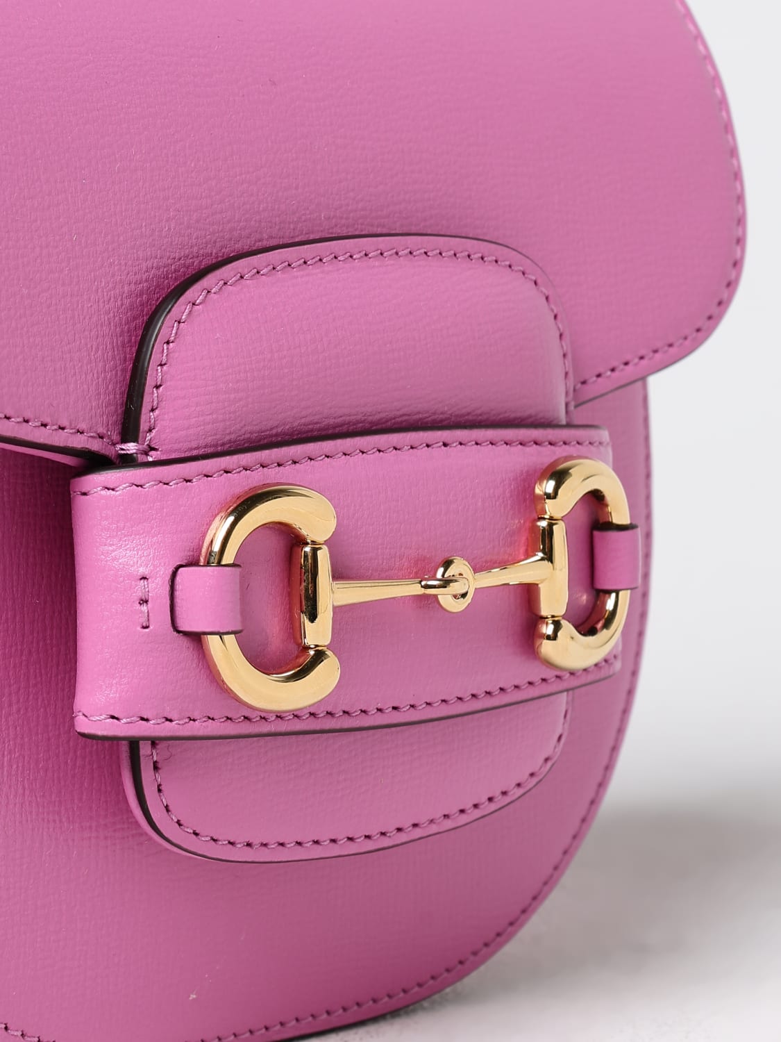 GUCCI MINI BAG: Shoulder bag woman Gucci, Pink - Img 4