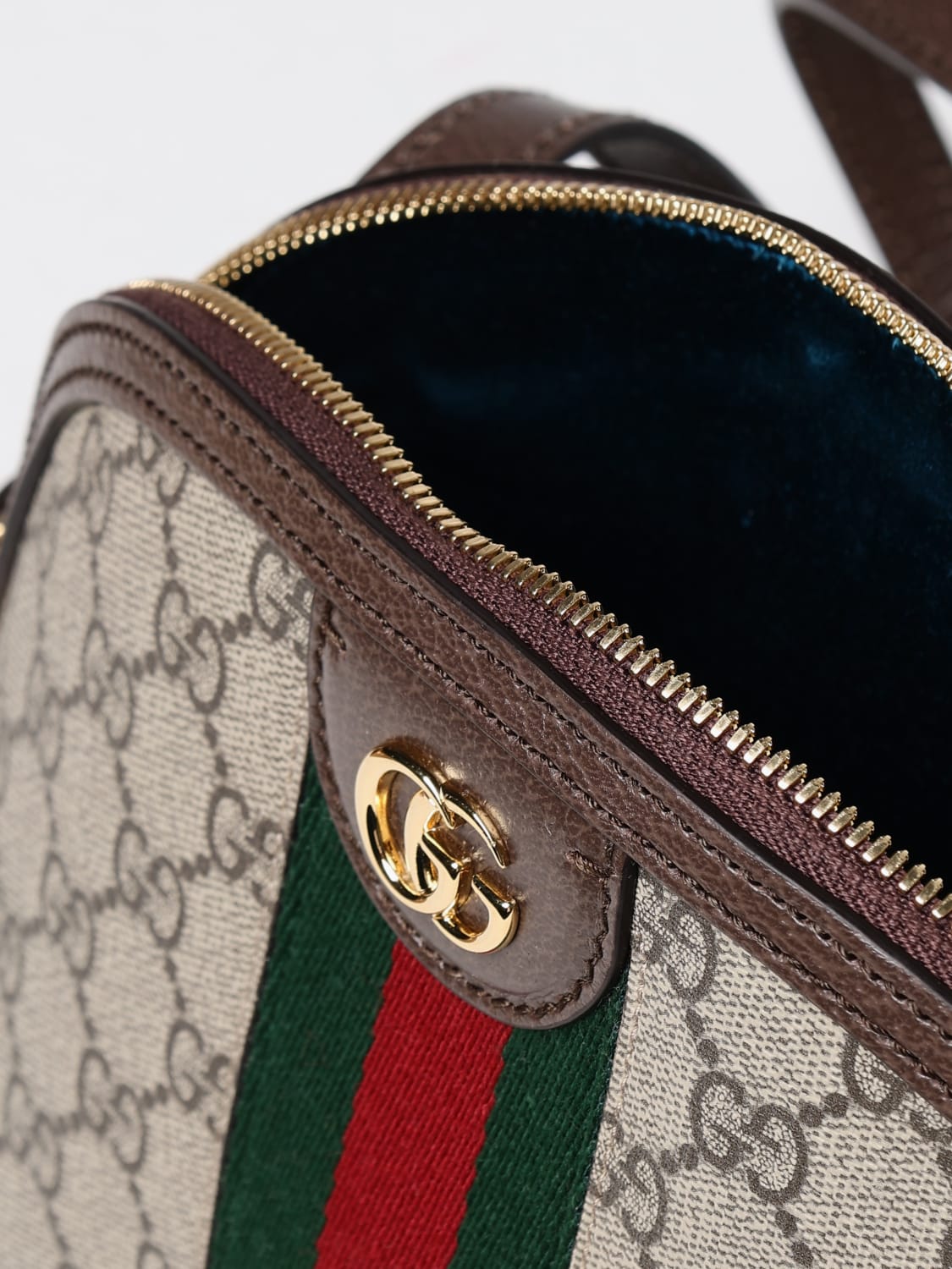 GUCCI UMHÄNGETASCHE: Schultertasche damen Gucci, Beige - Img 5