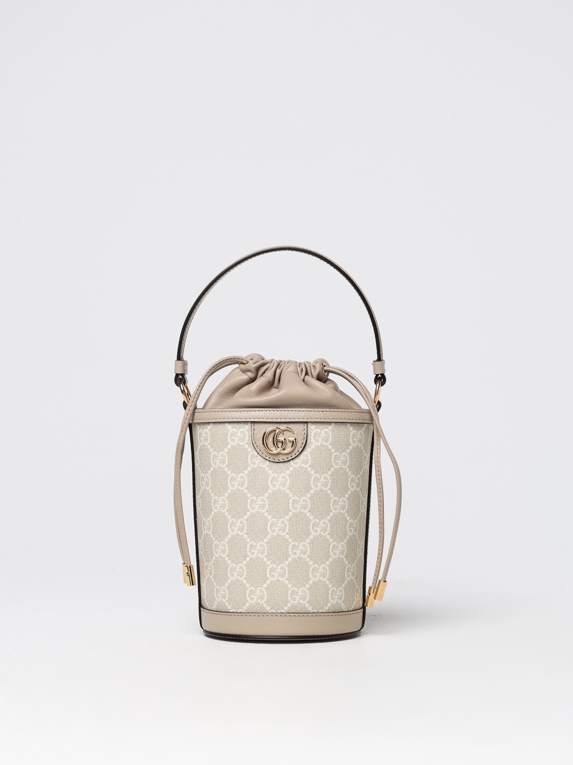 Giglio Borsa mini Ophidia Gucci in tessuto GG Supreme e pelle